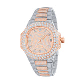 Lord Steel Crystal Watch
